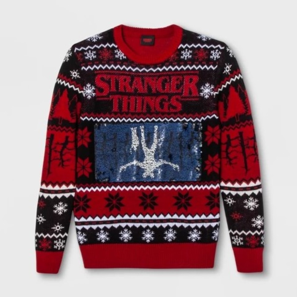 Stranger Things | Men’s Crewneck Sweater L NWT